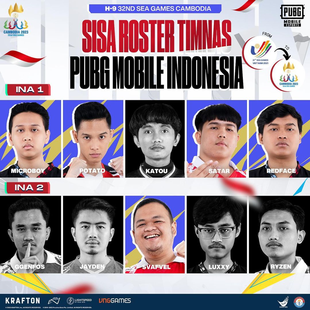 Veteran Timnas PUBG Mobile Indonesia di SEA Games 2023!